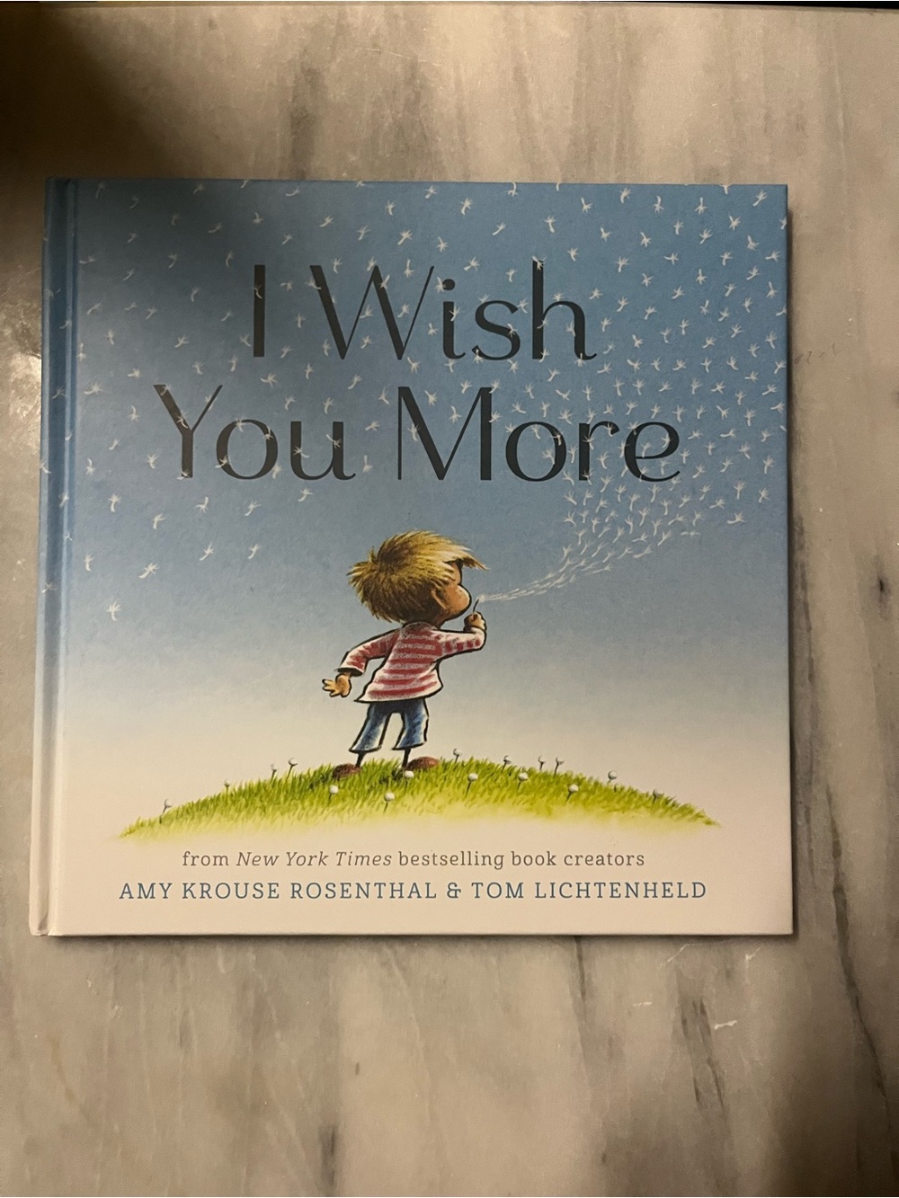 I Wish You More - Blue Children's Book
